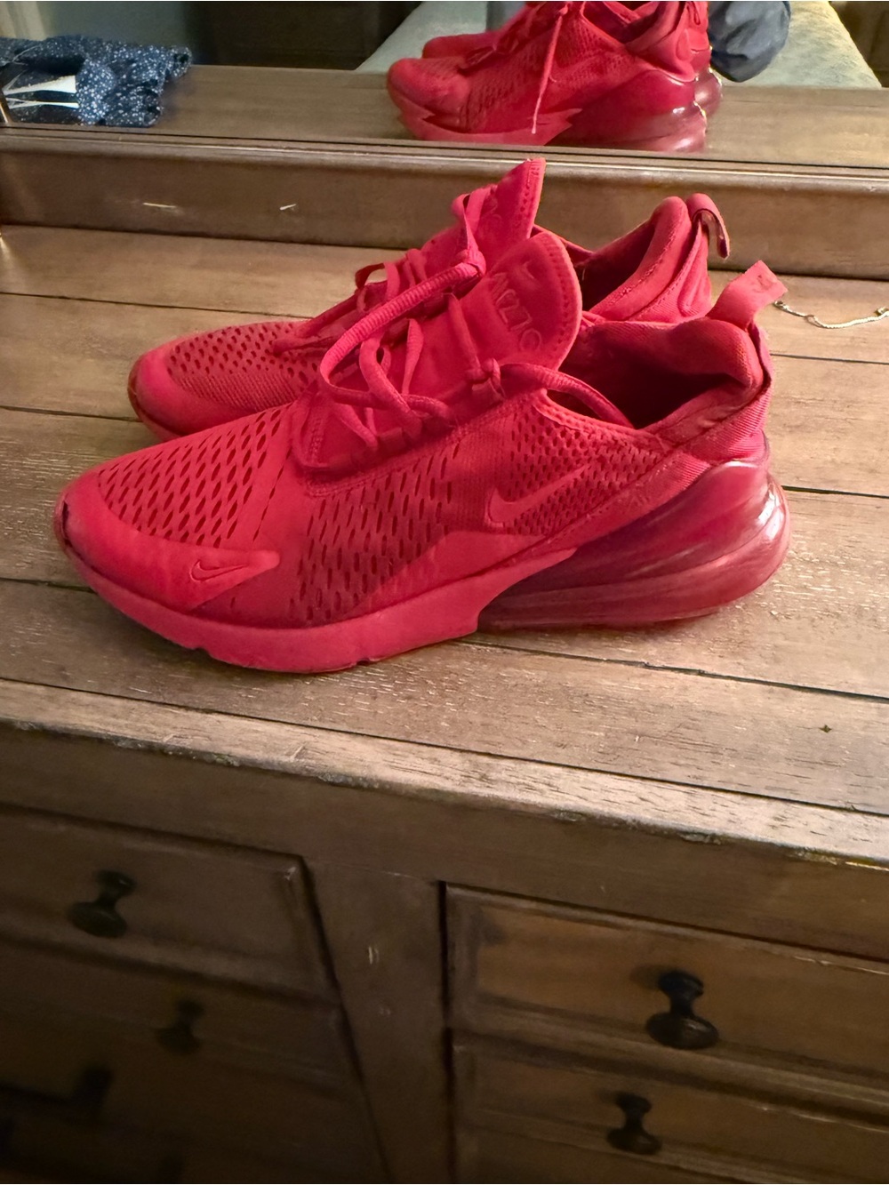 Nike Red Athletic Sneakers